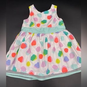 Cat & Jack 12 months infant abstract polka dot Dress